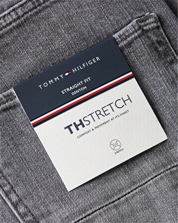 TOMMY HILFIGER Tommy Hilfiger Straıght Denton Str Grover Grey Erkek Pantolon Jeans