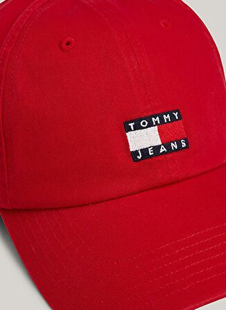 Tommy Jeans Kırmızı Erkek Şapka AM0AM12020XLD