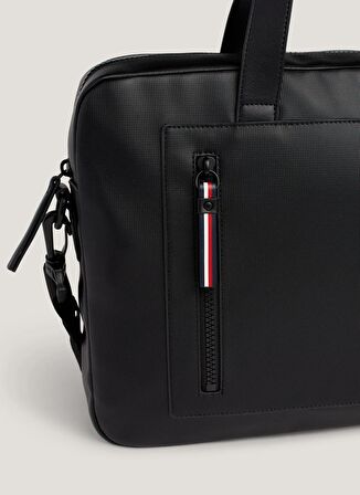 Siyah Erkek Laptop Çantası TH PIQUE SLIM COMPUTER BAG