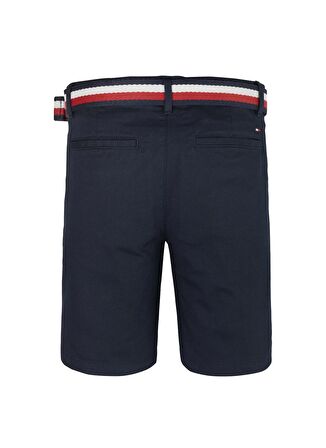 Tommy Hilfiger Normal Bel Normal Lacivert Erkek Şort WOVEN BELTED SHORTS