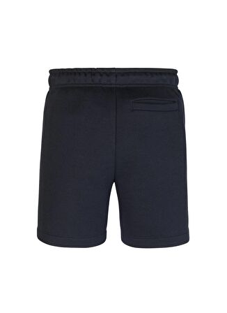 Tommy Hilfiger Lastikli Bel Normal Lacivert Erkek Şort HILFGER TRACK SWEATSHORTS