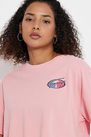 Tommy Jeans Kadın / Kız Tişört-DW0DW17832