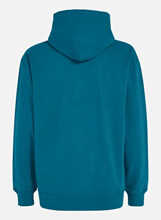 Tommy Hilfiger Erkek Turkuaz Sweatshirt