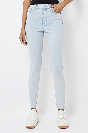 Tommy Hilfiger SYLVIA HGH SSKN BG4216 Kadın Denim Jeans DW0DW175891AB