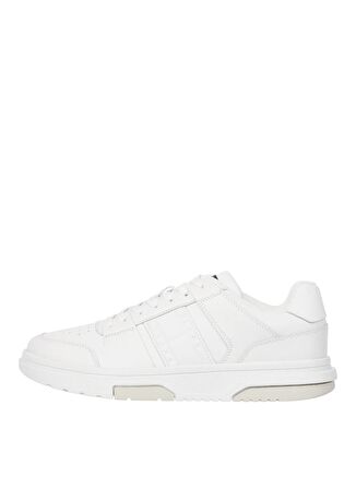Tommy Hilfiger Beyaz Erkek Sneaker TJM LEATHER CUPSOLE 2.0