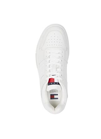 Tommy Hilfiger Beyaz Erkek Sneaker TJM LEATHER CUPSOLE 2.0