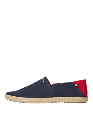 Tommy Hilfiger Lacivert Erkek Espadril HILFIGER ESPADRILLE CORE TEXTILE