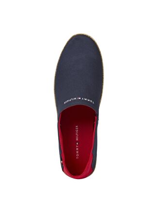 Tommy Hilfiger Lacivert Erkek Espadril HILFIGER ESPADRILLE CORE TEXTILE