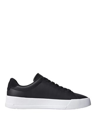 Tommy Hilfiger Siyah Erkek Sneaker TH COURT LEATHER