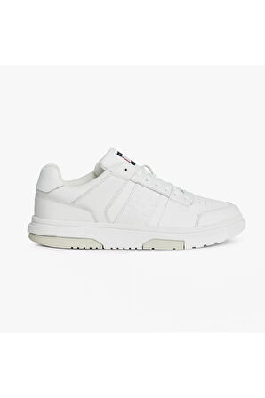 Tommy Hilfiger The Brooklyn Leather Colour-Blocked Erkek Sneaker EM0EM01283TCR