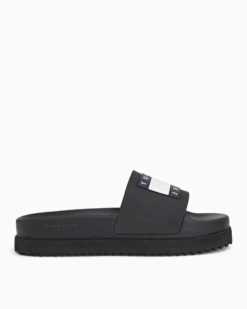 Tommy Hilfiger Elevated Flatform Slide Kadın Terlik