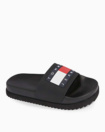 Tommy Hilfiger Elevated Flatform Slide Kadın Terlik