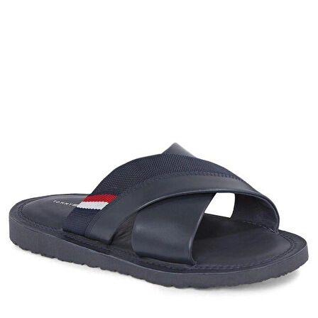 Tommy Hilfiger Core Hilfiger Lth Criss C Sandal Terlik Erkek