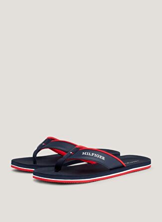 Tommy Hilfiger Lacivert Erkek Plaj Terliği COMFORT HILFIGER BEACH SANDAL