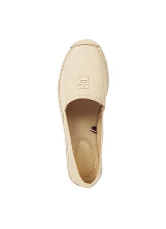 Tommy Hilfiger Bej Kadın Espadril FW0FW07721ACR