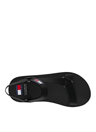 Tommy Hilfiger Siyah Erkek Sandalet TJM CASUAL