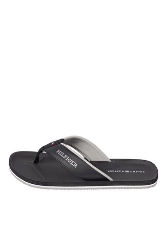 Tommy Hilfiger Siyah Erkek Plaj Terliği COMFORT HILFIGER BEACH SANDAL