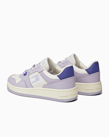 Retro Basket Tonal Logo Sneakers