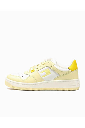 Retro Basket Tonal Logo Sneakers