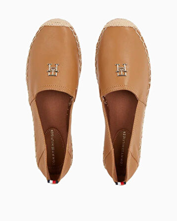 Tommy Hilfiger Kadın Deri Yassı Espadril | 41