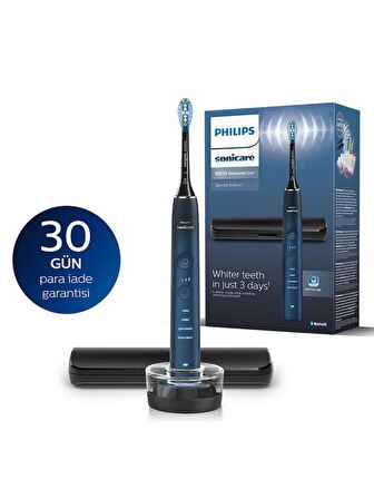 Philips Sonicare HX9911/88 - Diamond Clean - Sonic Şarjlı Diş Fırçası - Listerine Cool Mint 250ml Hediyeli