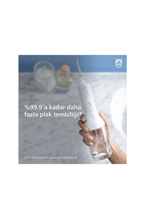 Sonicare Power Flosser 3000 Ağız Duşu Kablosuz, Yedek Başlık - Beyaz HX3826/31