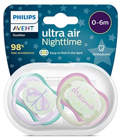 Philips Avent SCF376/19 Ultra Air Emzik 0-6 Ay (Pembe)