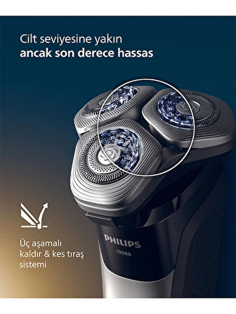 Philips X9002/30 SkinIQ i9000 Islak ve Kuru Elektrikli Tıraş Makinesi