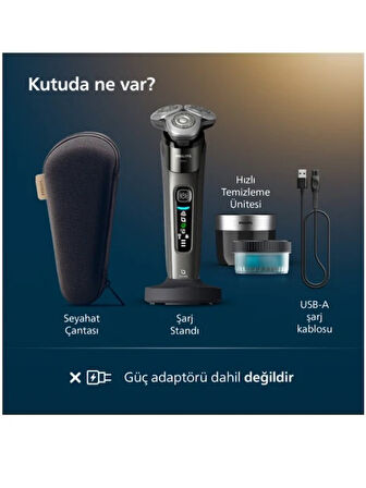 Philips SkinIQ X9002/30 Islak Kuru Tıraş Makinesi, BG5021/16 Vücut Tıraş Makinesi 2'li Avantaj Set