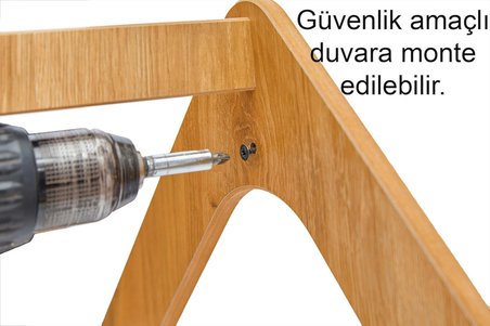 Bebek/çocuk Odası Ahşap Çok Amaçlı Raf, Oyuncak Toplama Depolama, Kitaplık - 2 Raflı