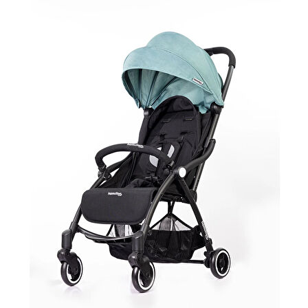 Hamilton S1 Plus Baston Bebek Arabası Tek Elle Katlanabilir Süspansiyonlu 0-4 Yaş 22 Kg Lake Blue