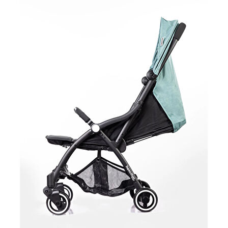 Hamilton S1 Plus Baston Bebek Arabası Tek Elle Katlanabilir Süspansiyonlu 0-4 Yaş 22 Kg Lake Blue