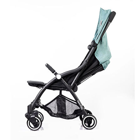Hamilton S1 Plus Baston Bebek Arabası Tek Elle Katlanabilir Süspansiyonlu 0-4 Yaş 22 Kg Lake Blue