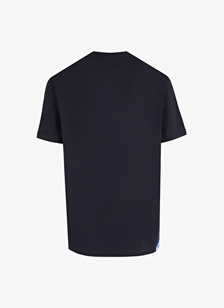 Karl Lagerfeld Jeans Bisiklet Yaka Siyah Erkek T-Shirt 231D1706_KLJ REGULAR SSLV LOGO TEE