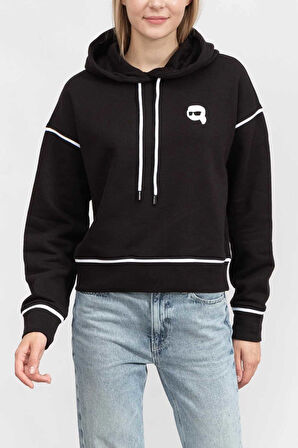 Kadın Sweatshirt Siyah