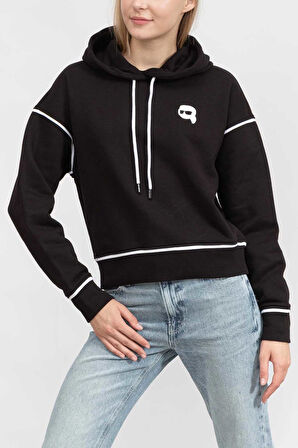 Kadın Sweatshirt Siyah