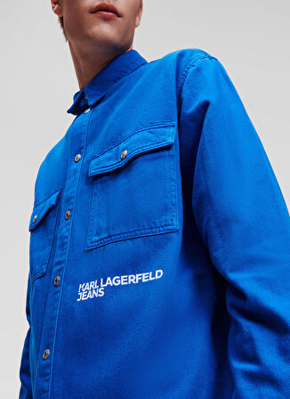 Normal Mavi Erkek Gömlek 236D1650_KLJ UTILITY SHIRT JACKET