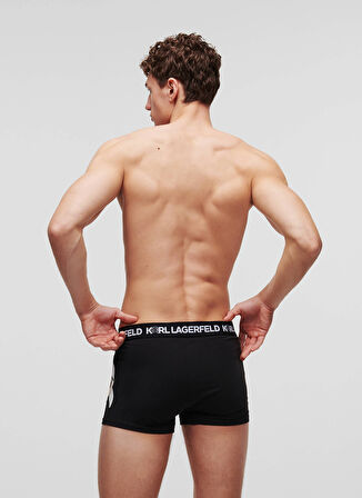 KARL LAGERFELD Siyah - Beyaz Erkek Boxer 236M2100Q89