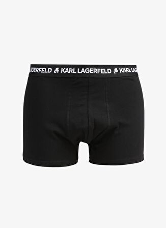 KARL LAGERFELD Mavi - Beyaz - Siyah Erkek Boxer 231M2103235