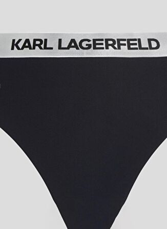 KARL LAGERFELD Siyah Kadın Bikini Alt 240W2217