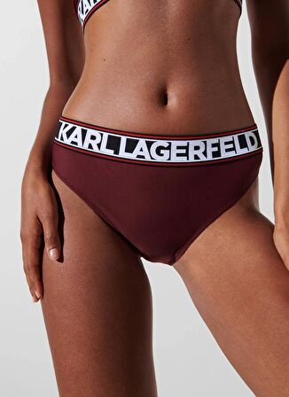 KARL LAGERFELD Kırmızı Kadın Bikini Üst 240W2222