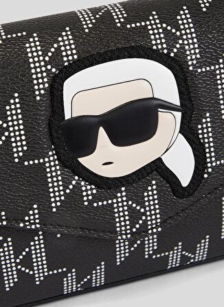 KARL LAGERFELD Siyah Kadın 3,6x22x12,5 cm Çapraz Çanta240W3238