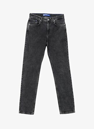 Gri Erkek Denim Pantolon 240D1115_KLJ SLIM LOGO DENIM