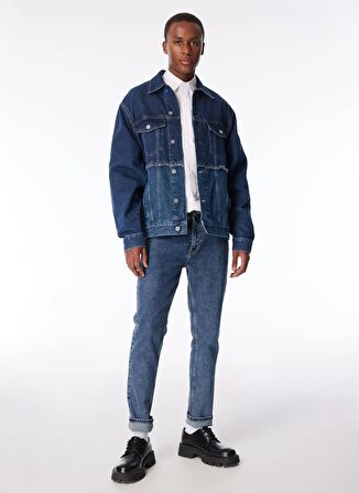 Erkek Denim Ceket 240D1402_KLJ RELAXED DENIM JACKET