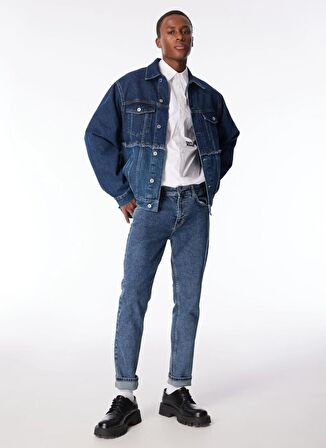 Erkek Denim Ceket 240D1402_KLJ RELAXED DENIM JACKET