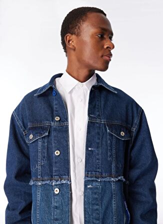 Erkek Denim Ceket 240D1402_KLJ RELAXED DENIM JACKET