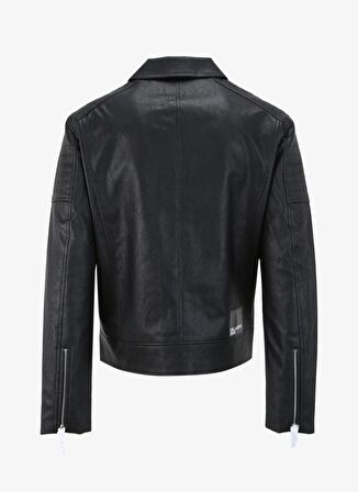 Siyah Erkek Mont 240D1501_KLJ FAUX LEATHER JACKET