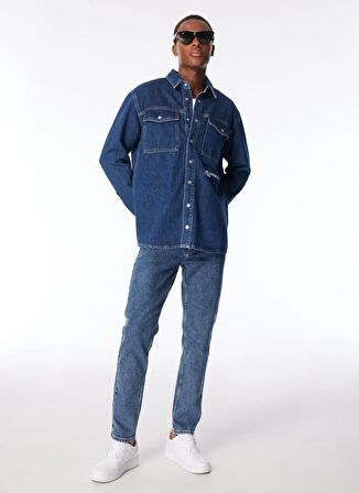 Erkek Denim Gömlek 240D1603_KLJ REGULAR UTLTY SHIRT JA