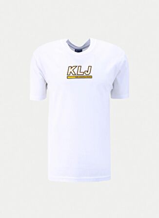 Beyaz Erkek T-Shirt 240D1701_KLJ REGULAR SSLV SKATE TEE