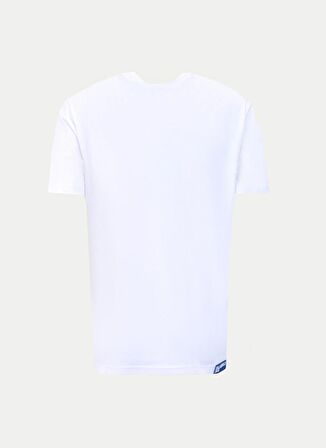 Beyaz Erkek T-Shirt 240D1701_KLJ REGULAR SSLV SKATE TEE